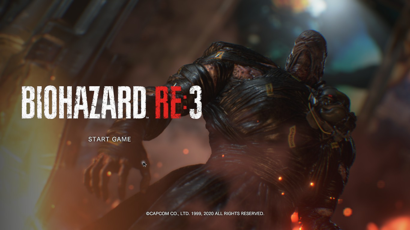 バイオRe3タイトル